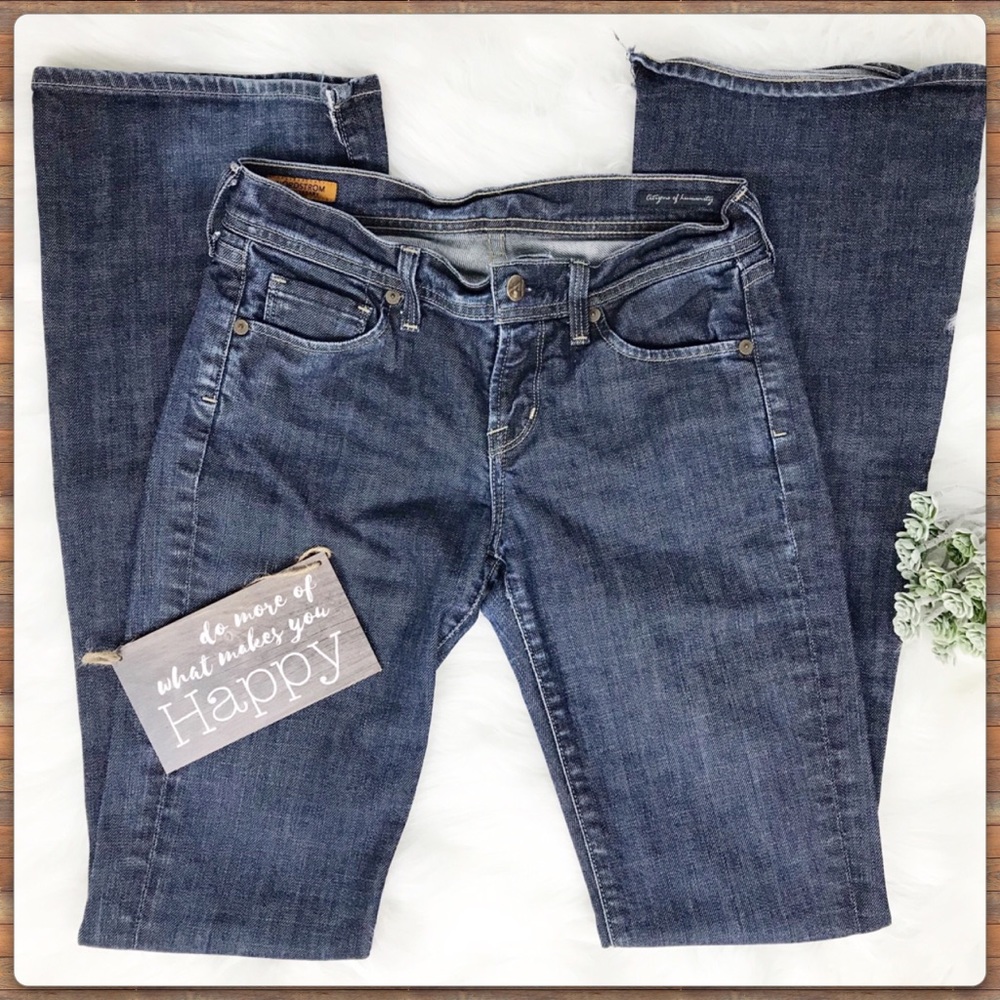 COH Nordstrom Anniversary bootcut dark wash jeans